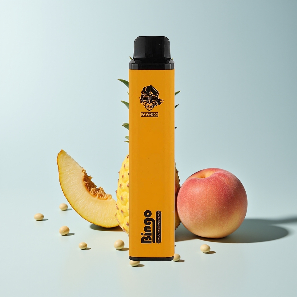 Aivono Aim Bingo 4000 Puffs Pêche Ananas Wango Compact 1000mAh 10mL