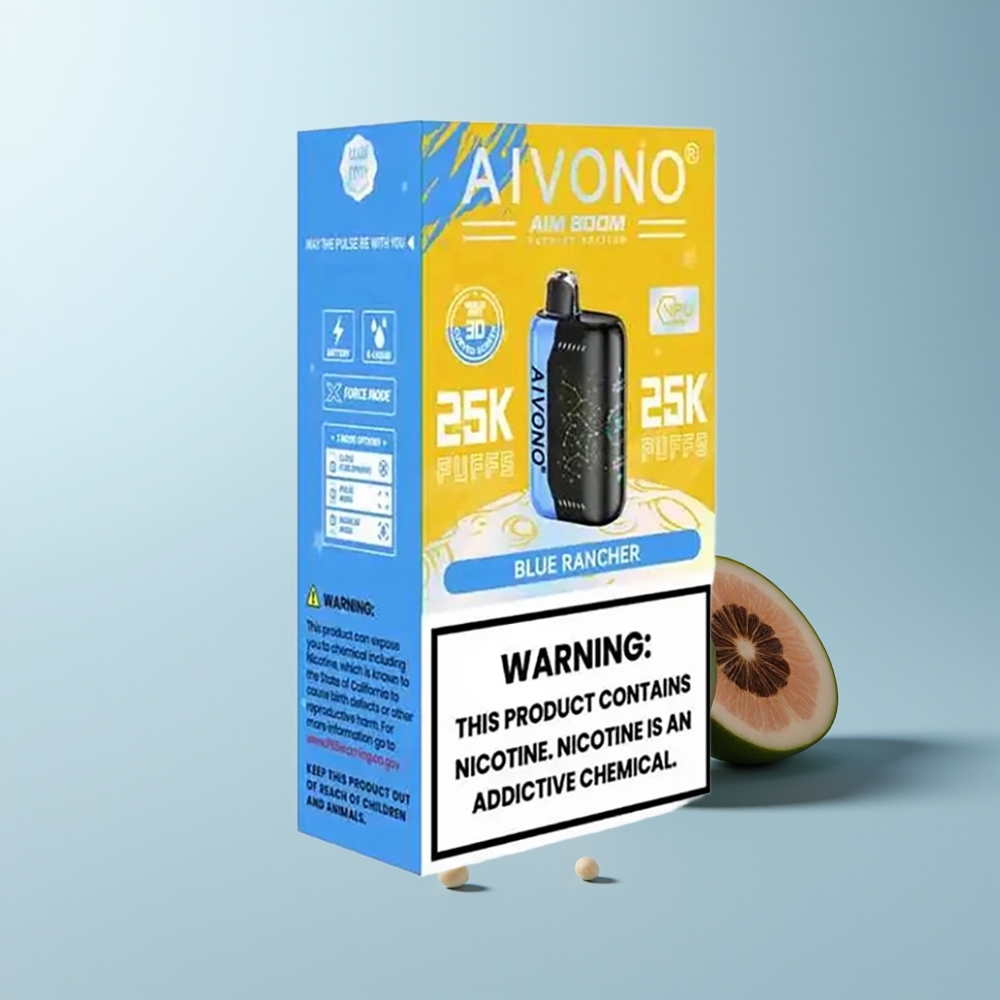 Aivono Aim Boom 25000 Puffs Bleu Rancher 28ml Type-C 650mAh