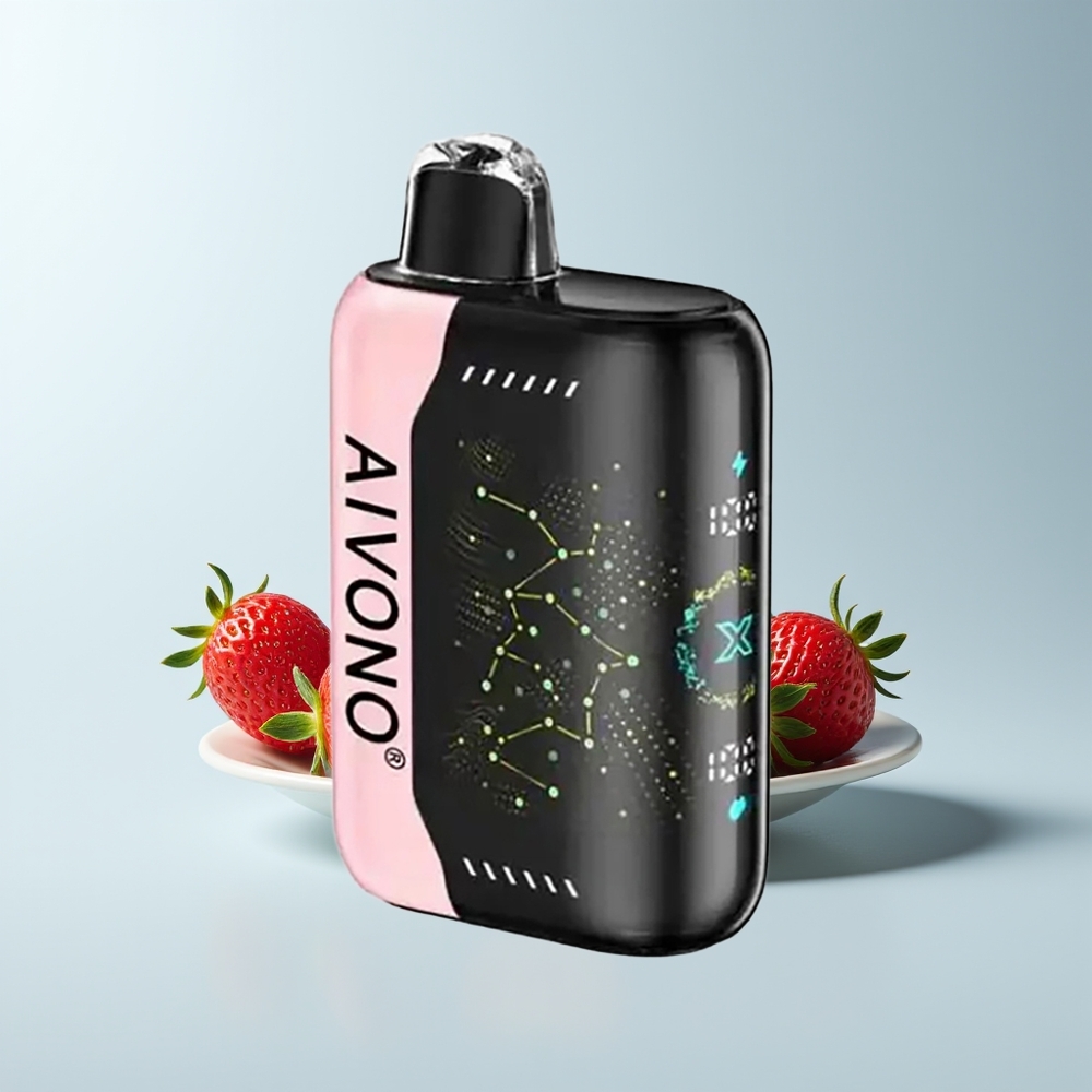 Aivono Aim Boom 25000 Puffs Fraise B Pop Type-C 650mAh 28ml