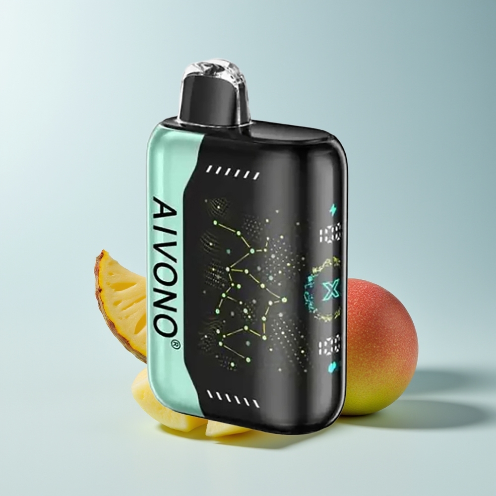 Aivono Aim Boom 25000 Puffs Mangue Acidulée Ananas avec Batterie 650mAh et Charge Type-C
