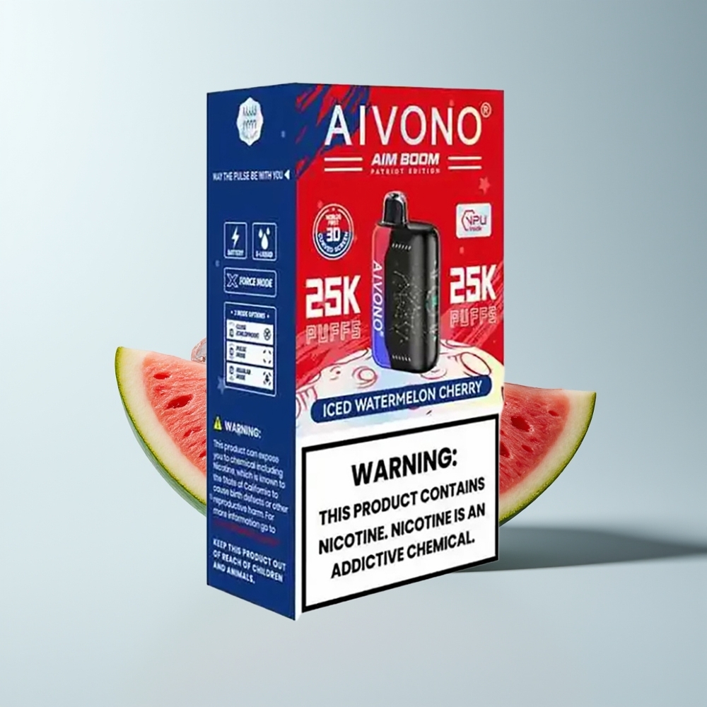 Aivono Aim Boom 25000 Puffs Pastèque Cerise Glacée Type-C 650mAh