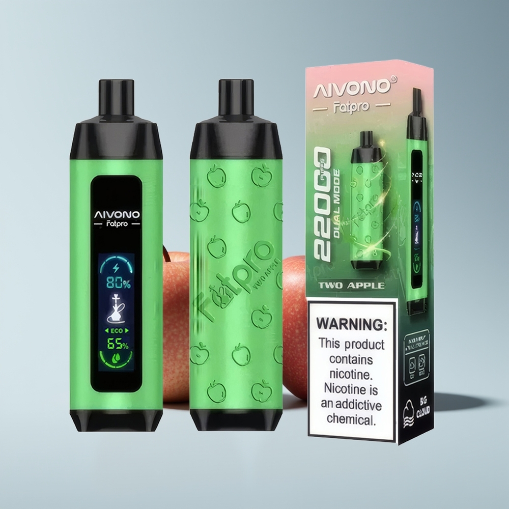 Aivono Aim Fatpro 22000 Puffs Deux Pommes 28ml Éco-Boost