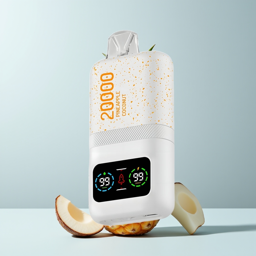 Aivono Aim Magic 20000 Puffs Ananas Noix de Coco Double Mesh LCD Rechargeable