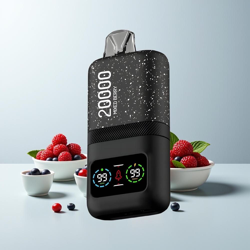 Aivono Aim Magic 20000 Puffs Baies Mixtes Électronique Dual Mesh avec Affichage LCD