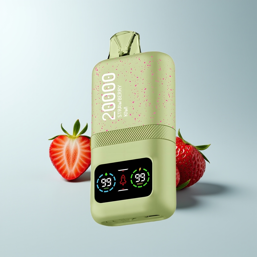 Aivono Aim Magic 20000 Puffs Fraise Kiwi Double Mesh Écran LCD