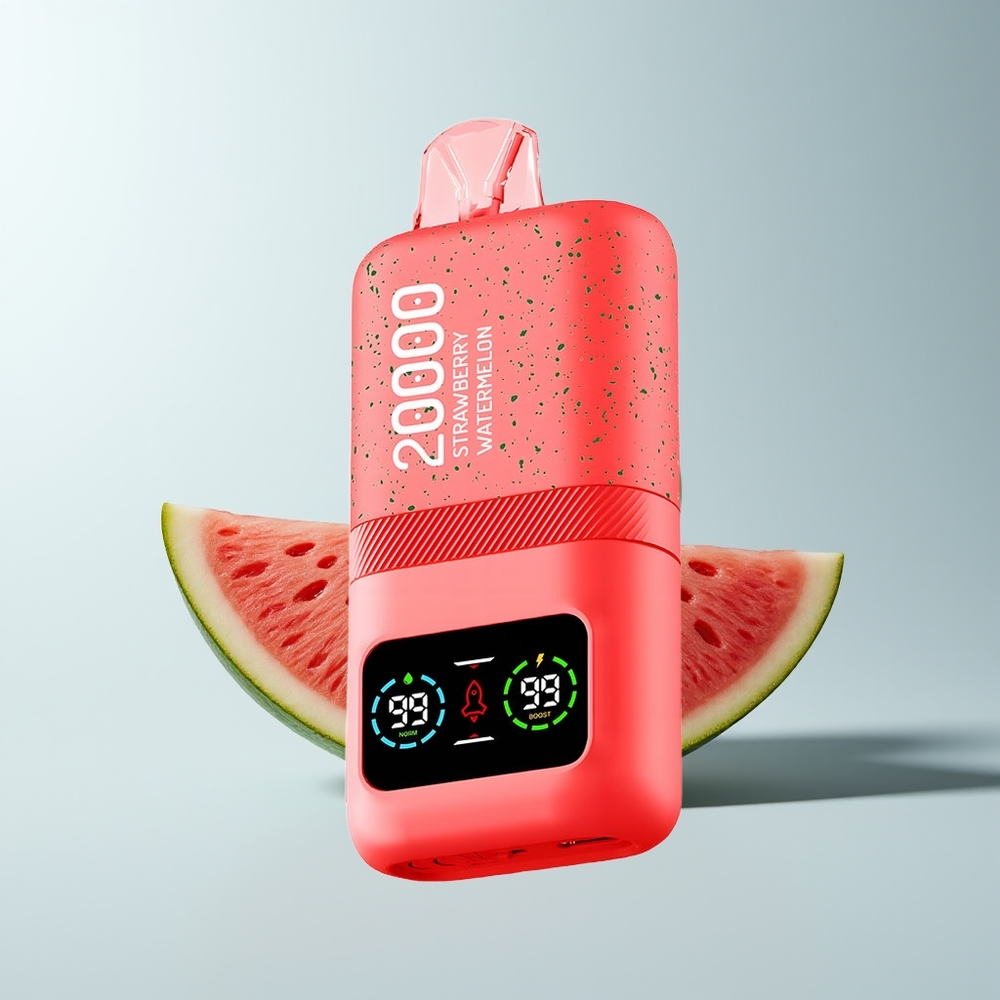 Aivono Aim Magic 20000 Puffs Fraise Pastèque Dual Mesh Rechargeable