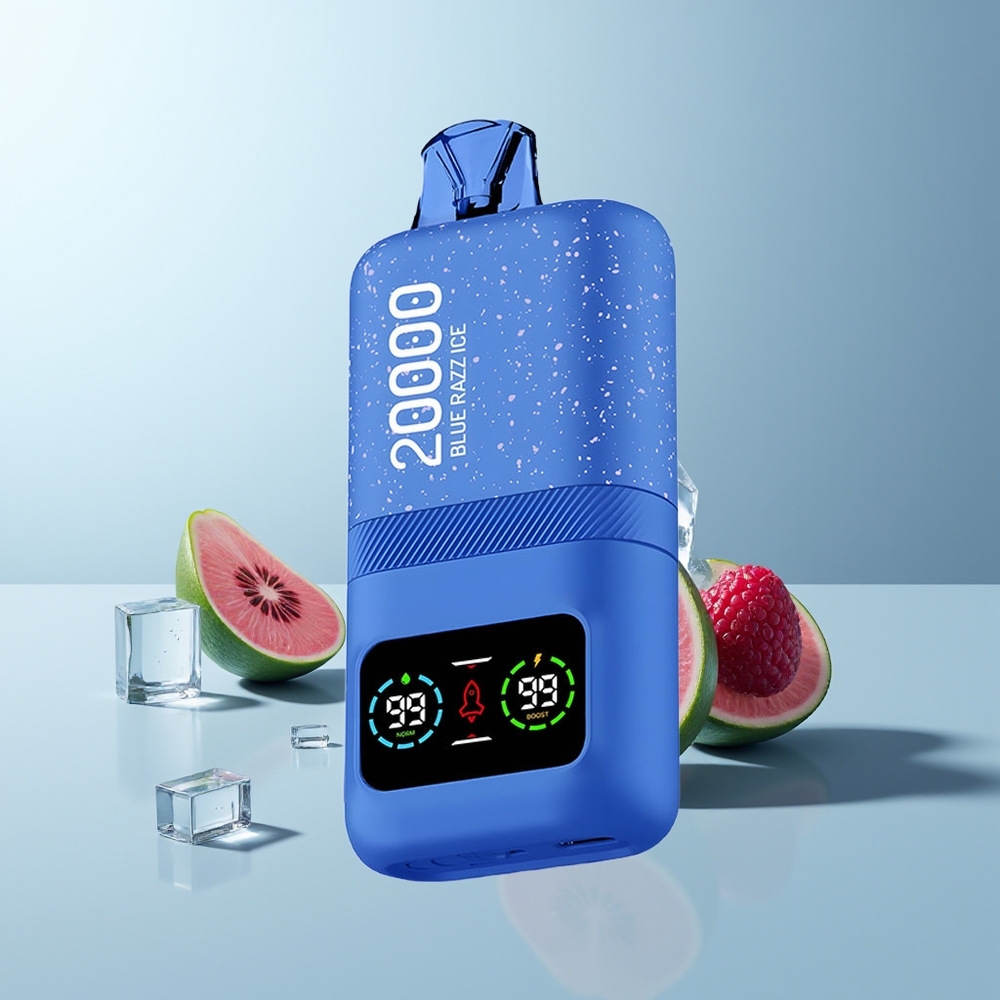 Aivono Aim Magic 20000 Puffs Glace Bleue Framboise Dual Mesh LCD