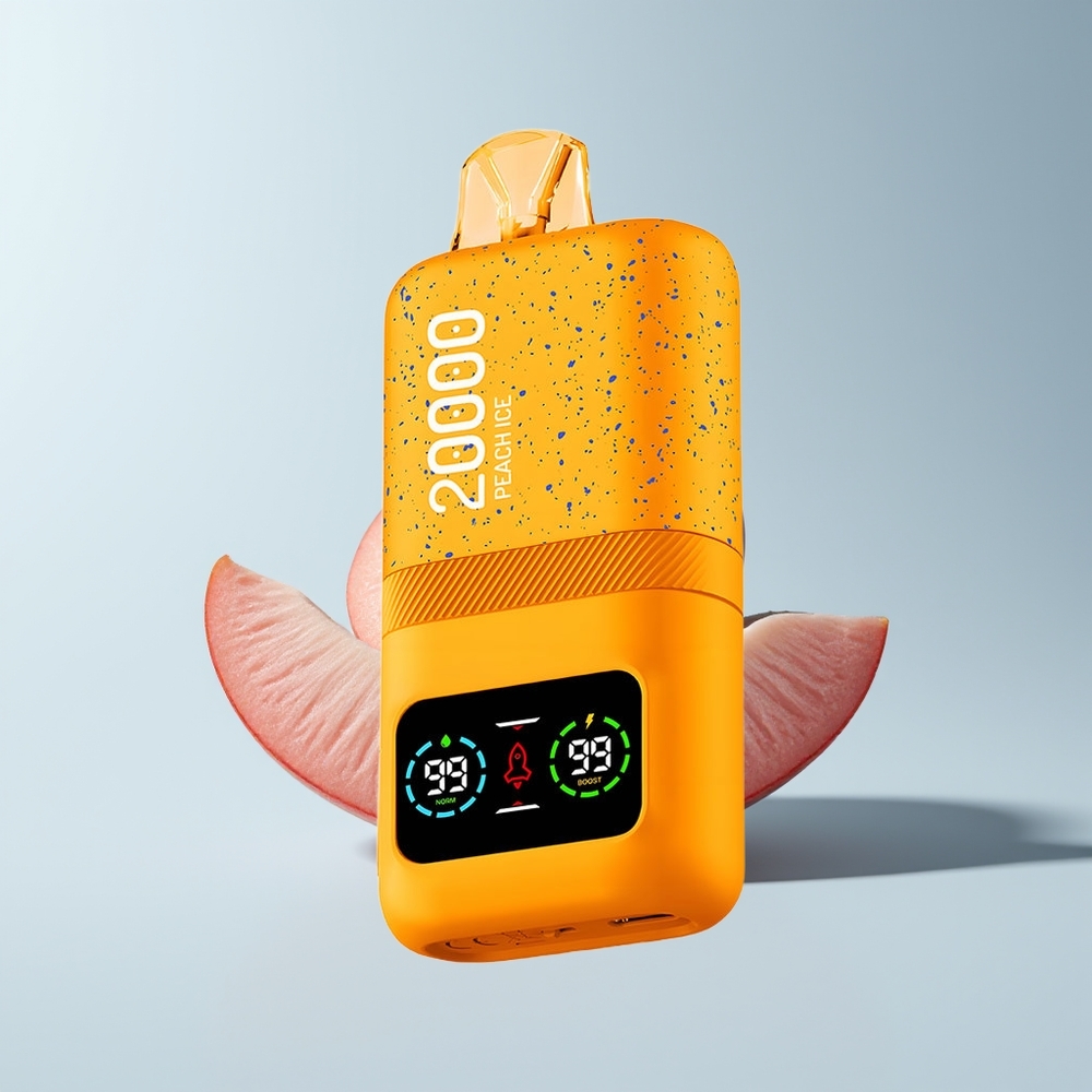 Aivono Aim Magic 20000 Puffs Glace à la Pêche Dual Mesh LCD