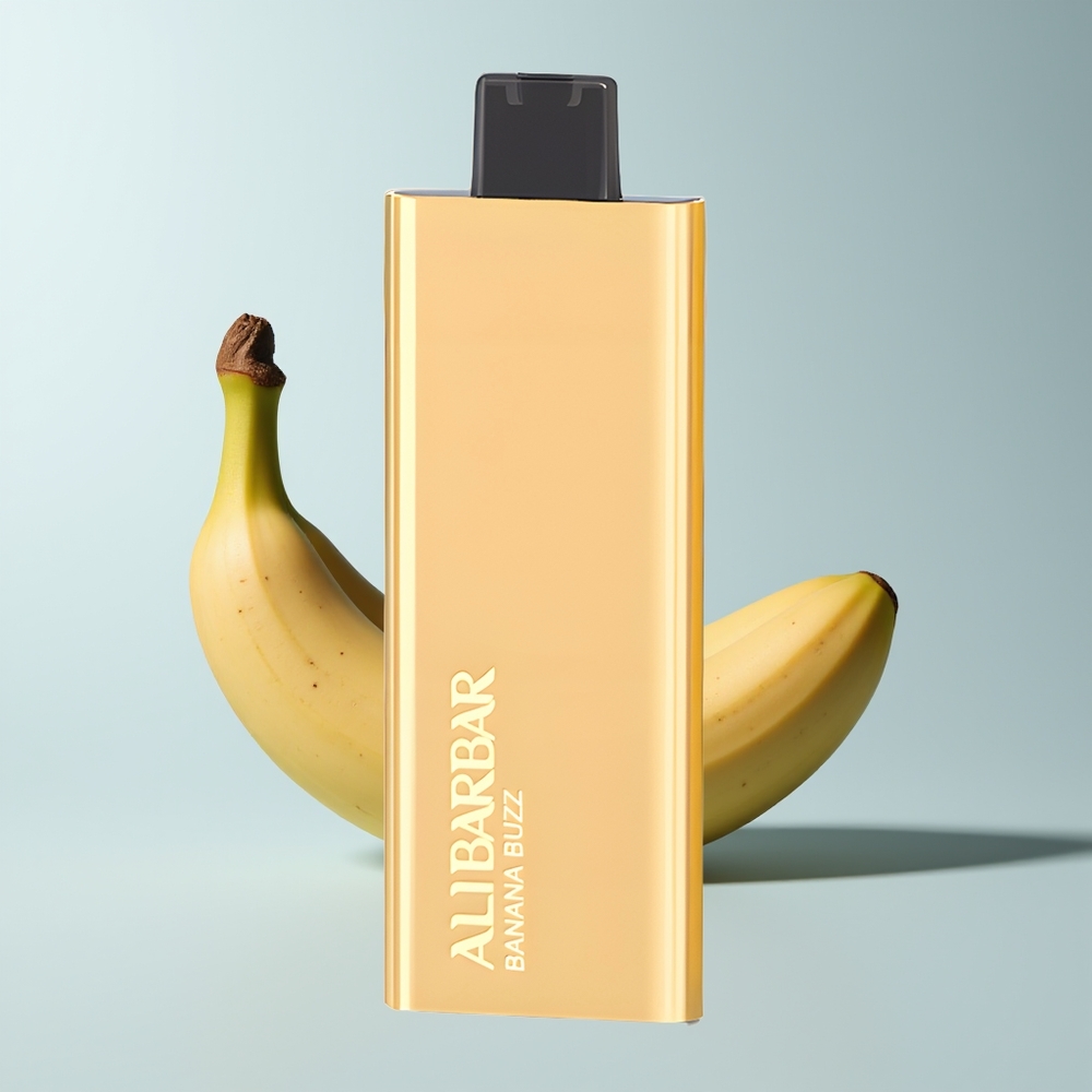 Alibarbar Pandora 7000 Puffs Banane Bourdonnement 17ml 70g