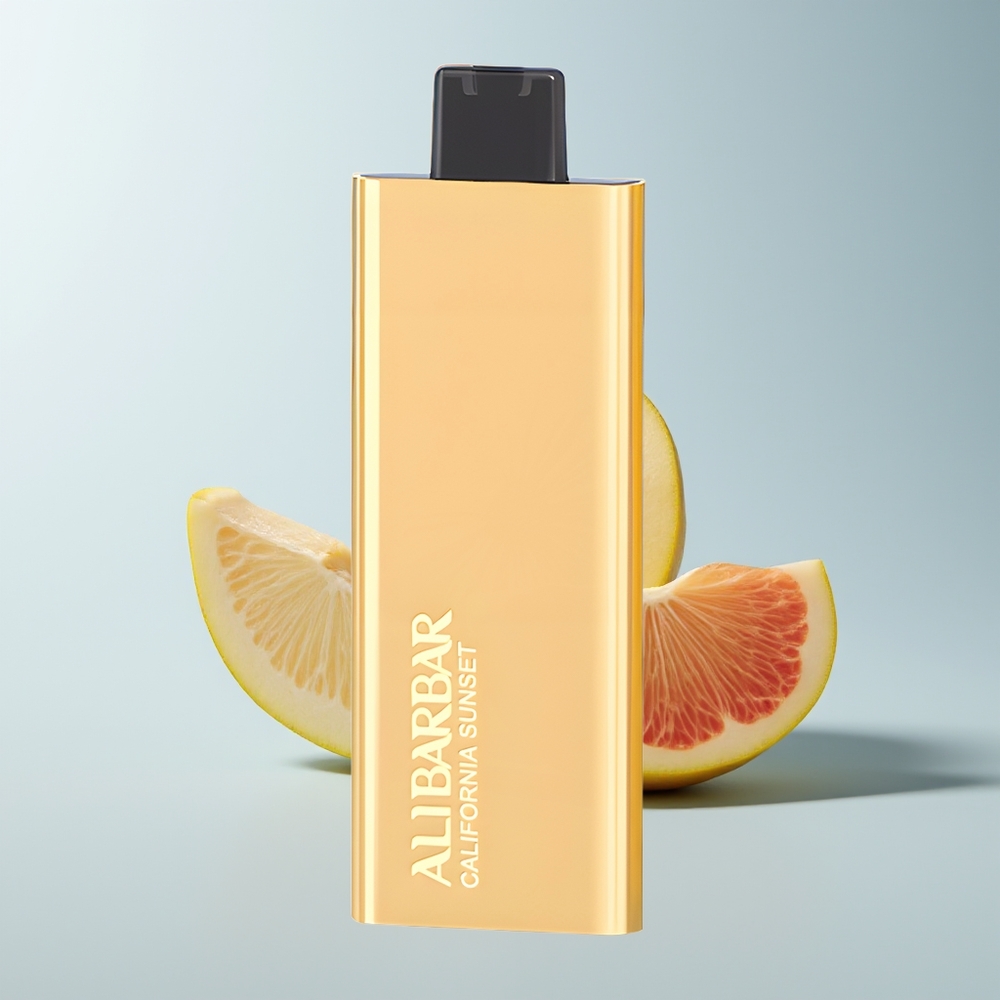 Alibarbar Pandora 7000 Puffs Coucher de Soleil Californien 17ml 1.0 Ohm