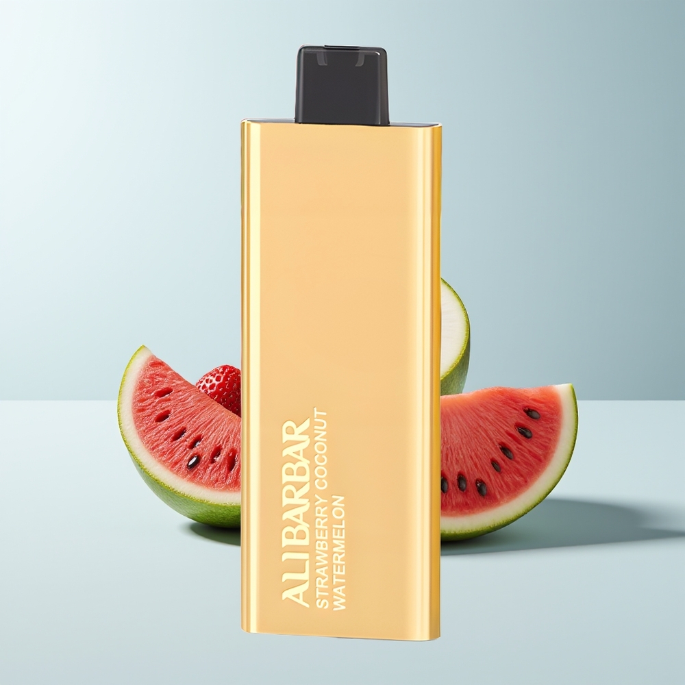 Alibarbar Pandora 7000 Puffs Fraise Noix de Coco Pastèque 17 ml 70 g 1.0 Ohm