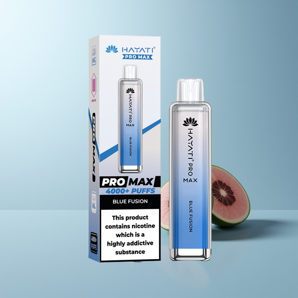 Hayati Pro Max 4000 Puffs Fusion Bleue Dual Mesh Rechargeable