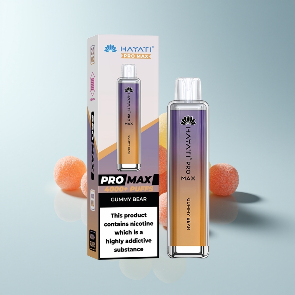 Hayati Pro Max 4000 Puffs Ourson Gummy Dual Mesh Rechargeable