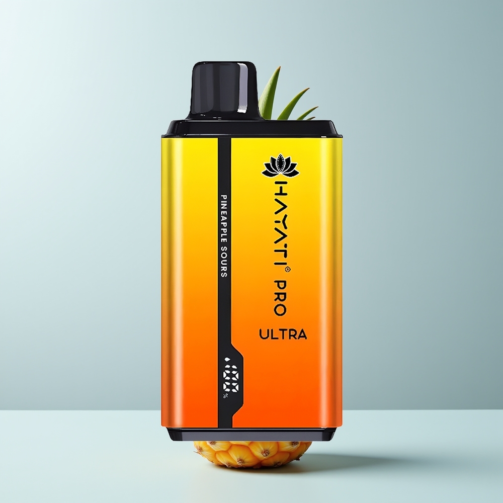 Hayati Pro Ultra 15000 Puffs Ananas Acidulés Double 12ml