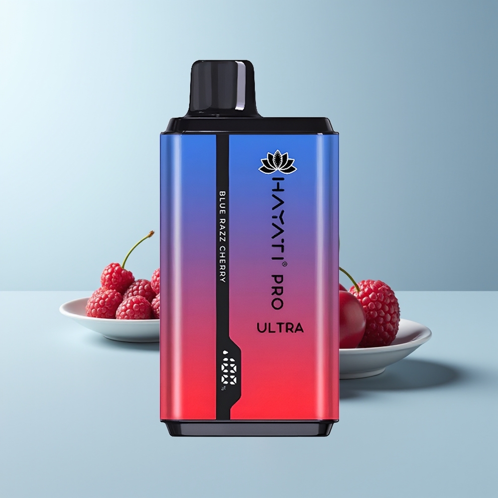 Hayati Pro Ultra 15000 Puffs Cerise Framboise Bleue 850mAh 24ml