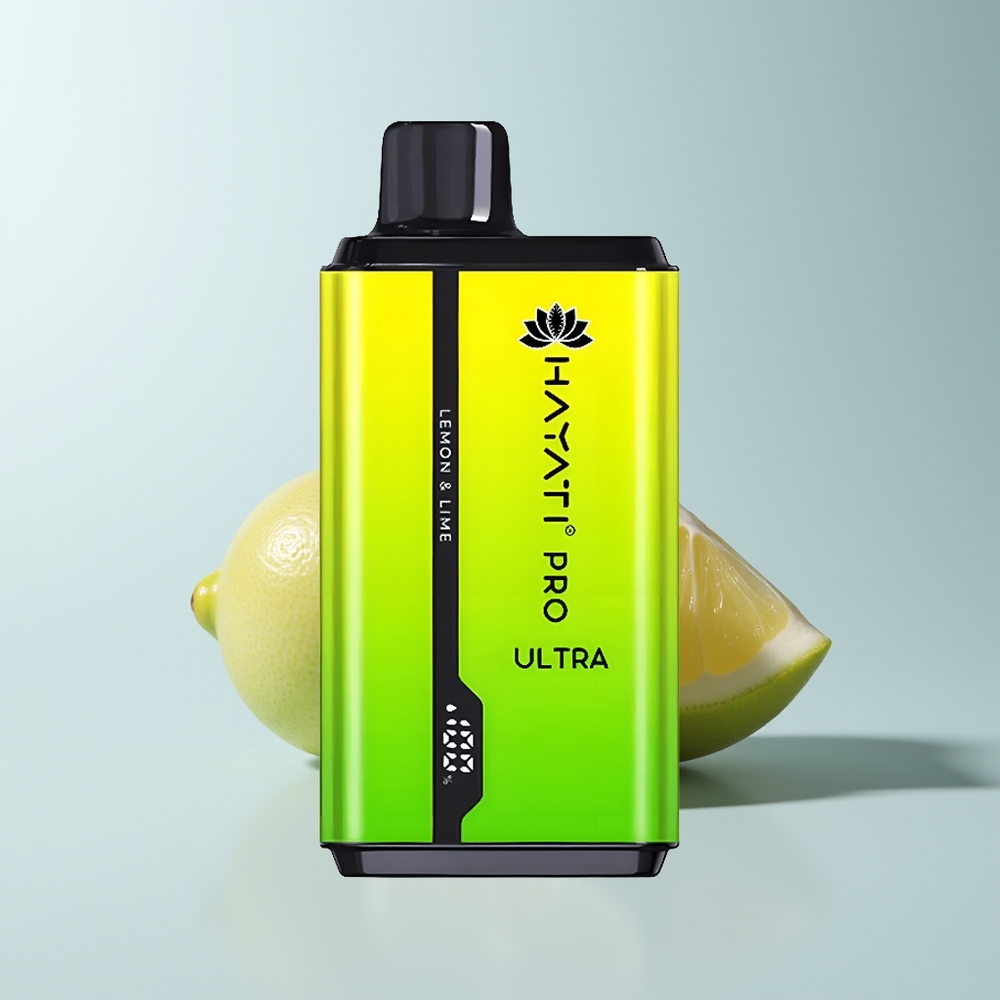 Hayati Pro Ultra 15000 Puffs Citron & Citron Vert Double 12ml 2%