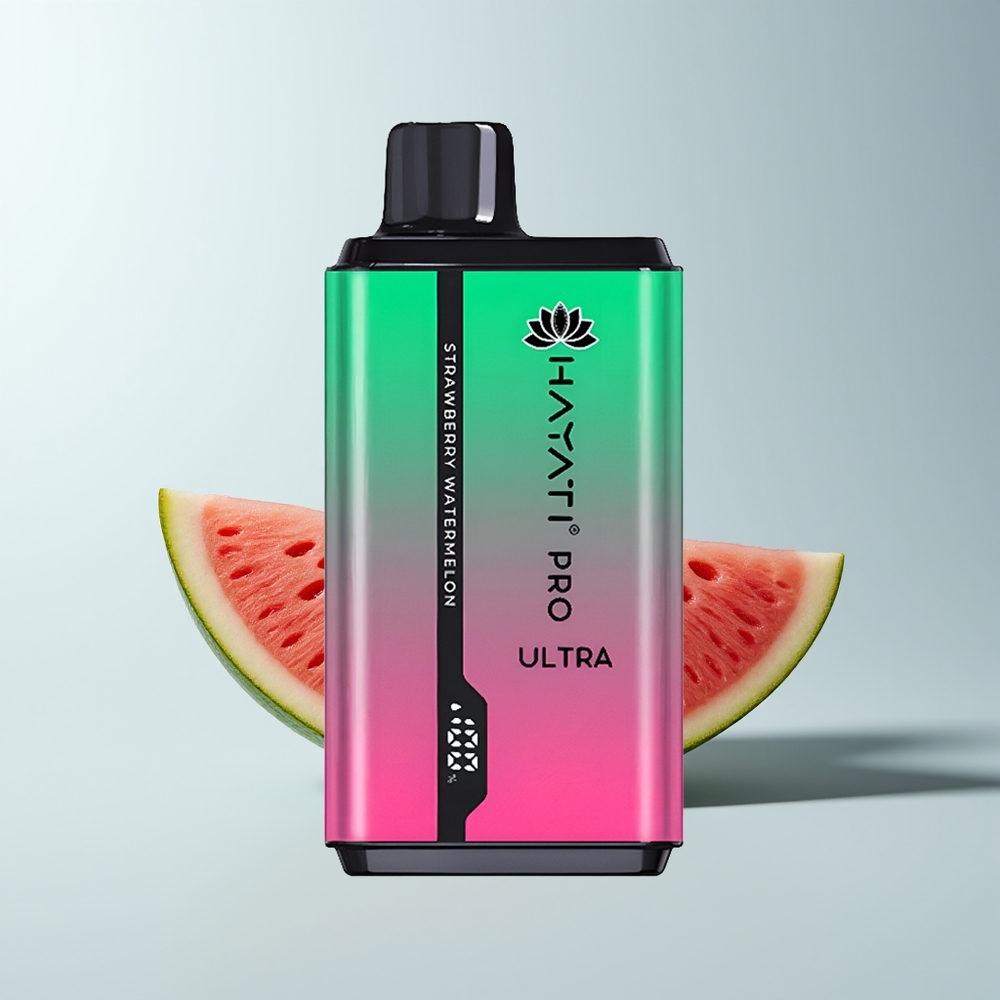 Hayati Pro Ultra 15000 Puffs Fraise Pastèque 850mAh 24ml