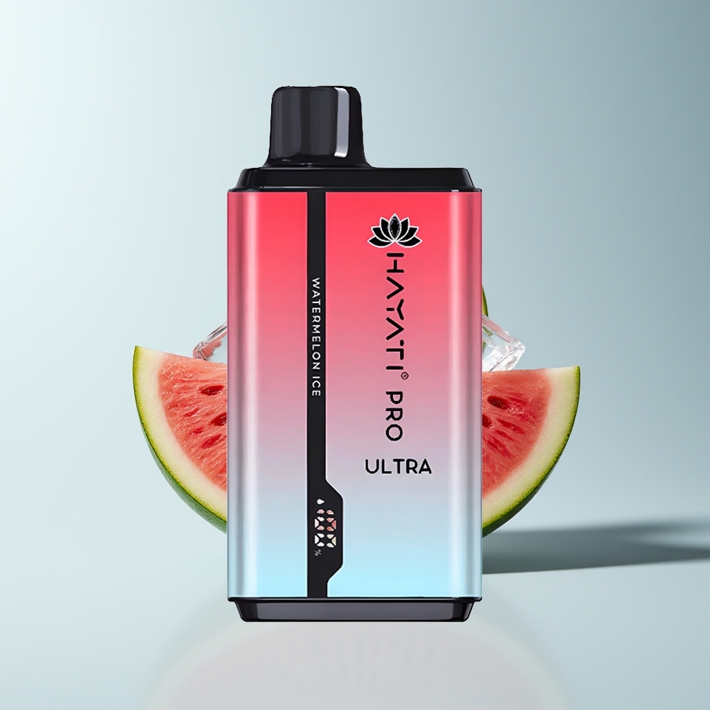 Hayati Pro Ultra 15000 Puffs Glace à la Pastèque 850mAh 24ml