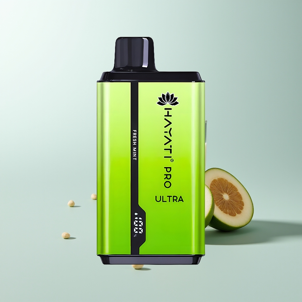 Hayati Pro Ultra 15000 Puffs Menthe Fraîche Double 12ml
