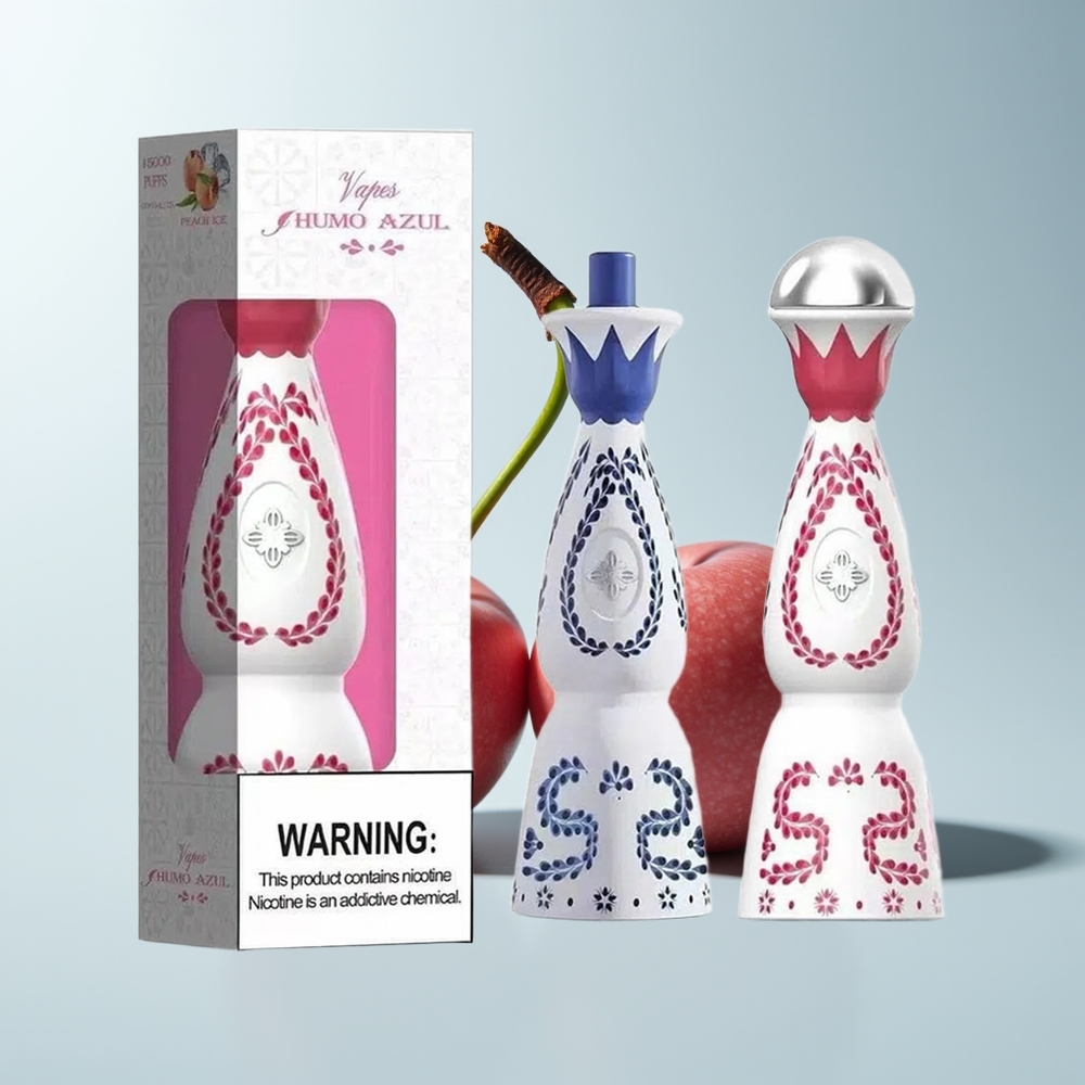 Humo Azul 15000 Puffs Cerise Californienne 5% 20mL Rechargeable