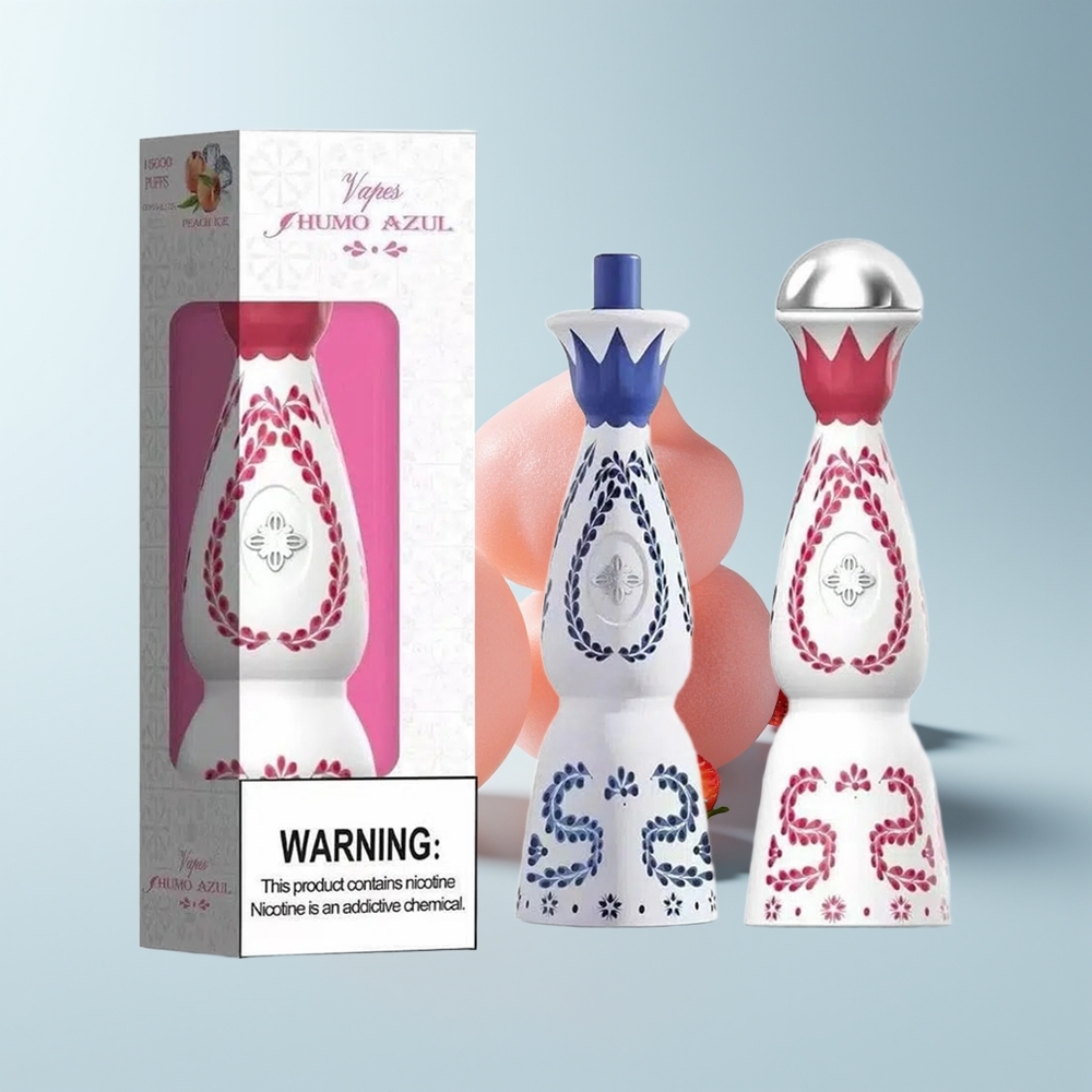 Humo Azul 15000 Puffs Chewing Bulle Fraise 20mL 5% 500mAh