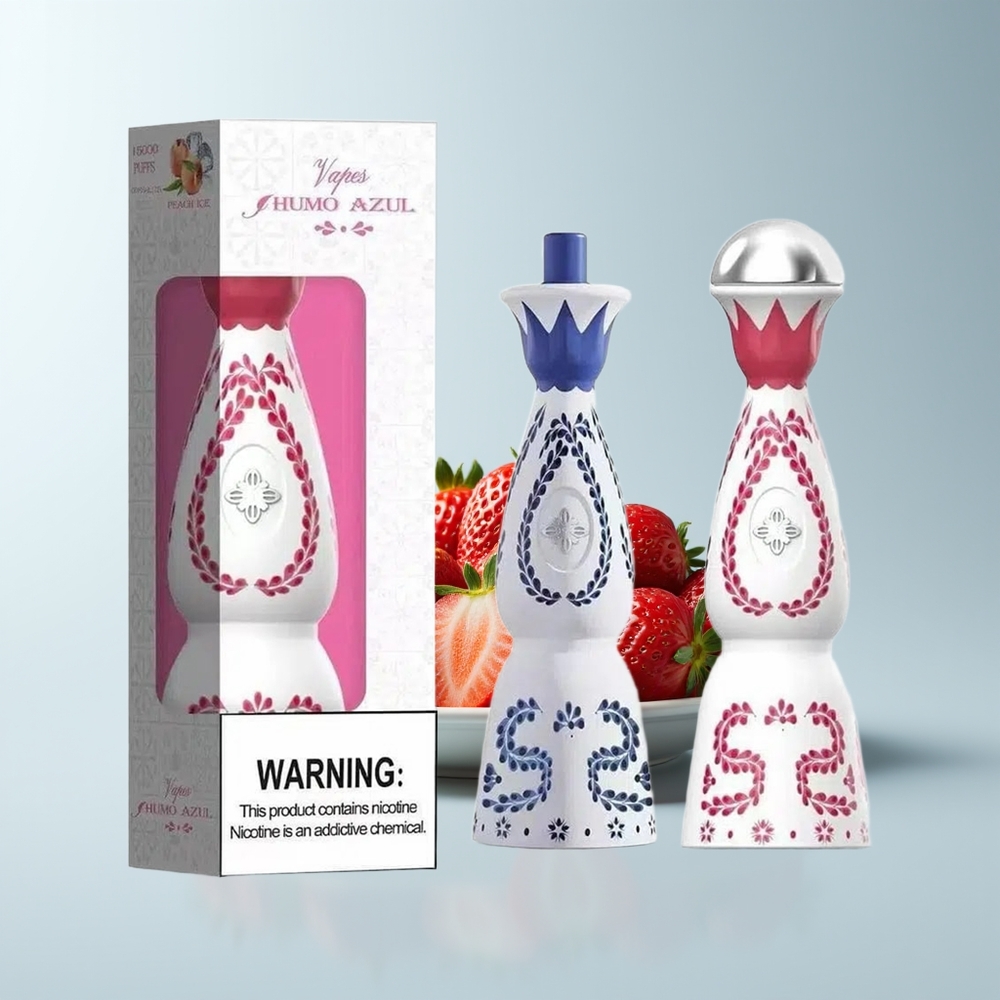 Humo Azul 15000 Puffs Ourson Fraise USB-C 20mL