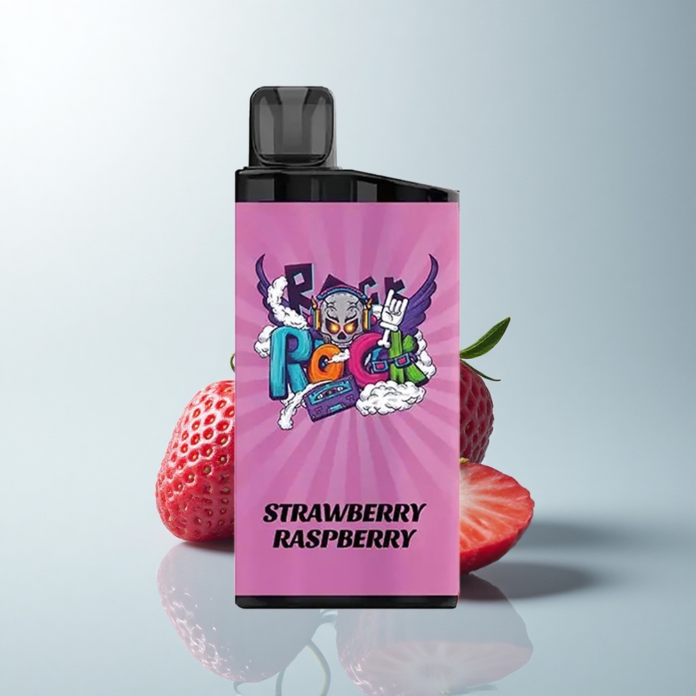 IGET Bar 3500 Puffs Fraise Framboise Mesh Coil 1400 mAh