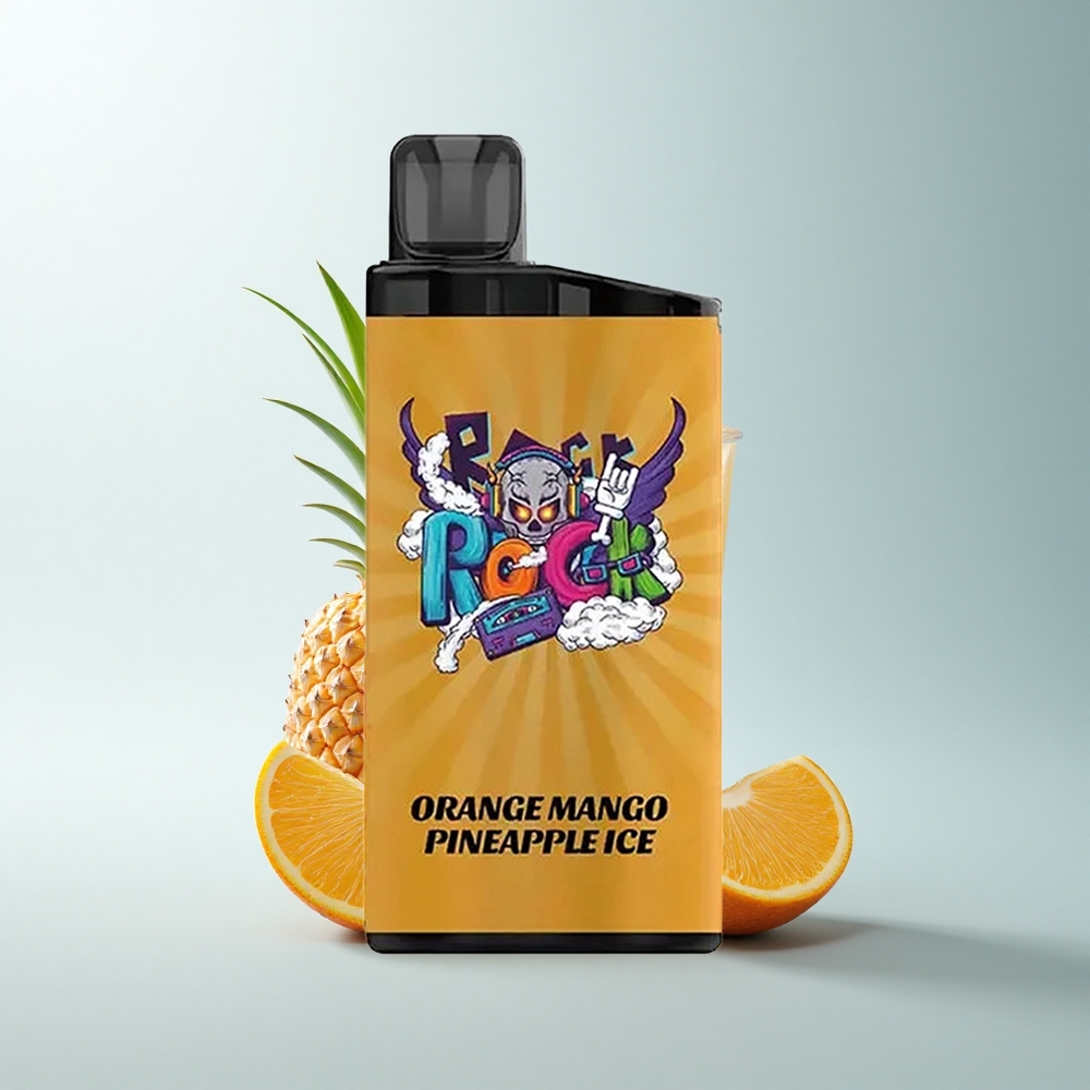 IGET Bar 3500 Puffs Glace Mangue Ananas Orange avec Coil Mesh 1.2 Ohm