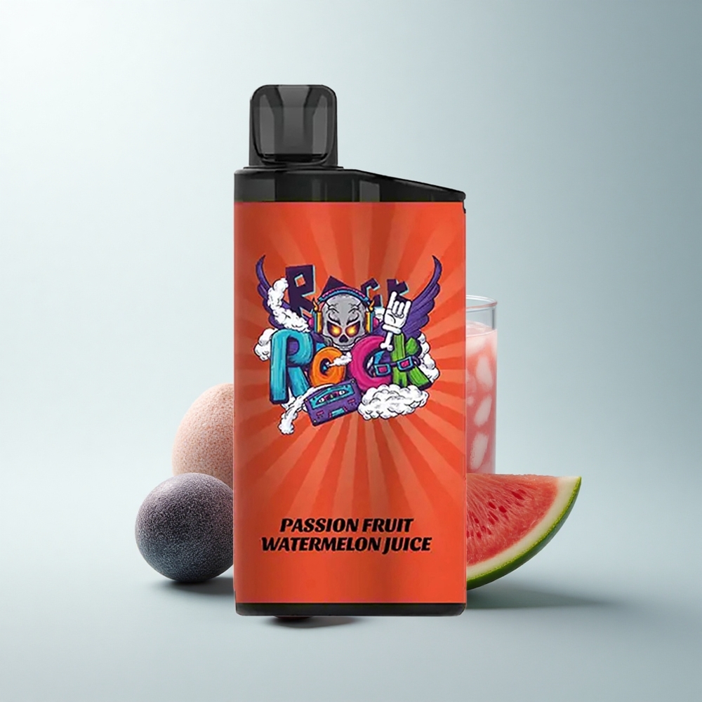 IGET Bar 3500 Puffs Jus de Pastèque et Fruit de la Passion avec Coil Mesh 1,2 Ohm