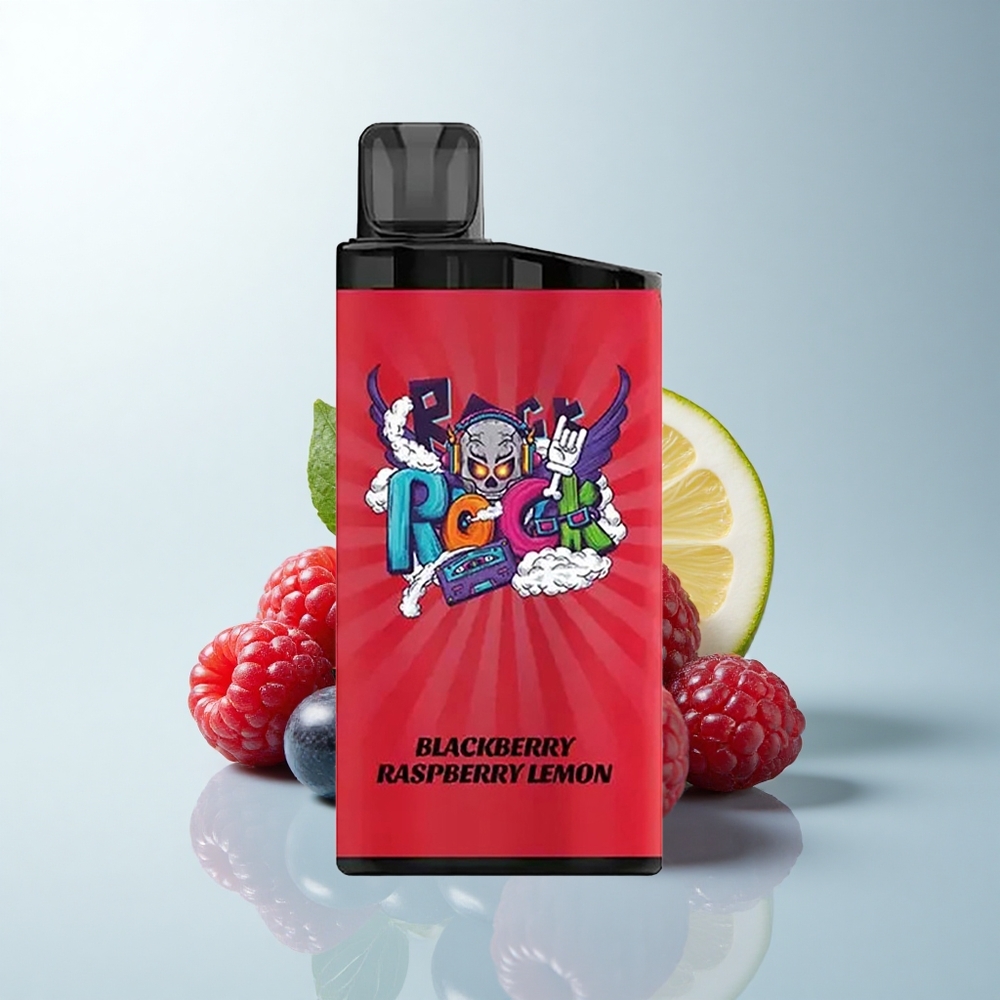 IGET Bar 3500 Puffs Mûre Framboise Citron Mesh Coil PC+ALU