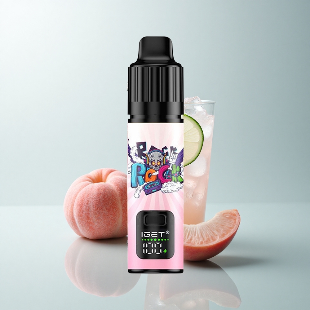 IGET BAR PLUS S3 POD 10000 Puffs Pêche Litchi Citron Vert Glace 5% 18ml Mesh