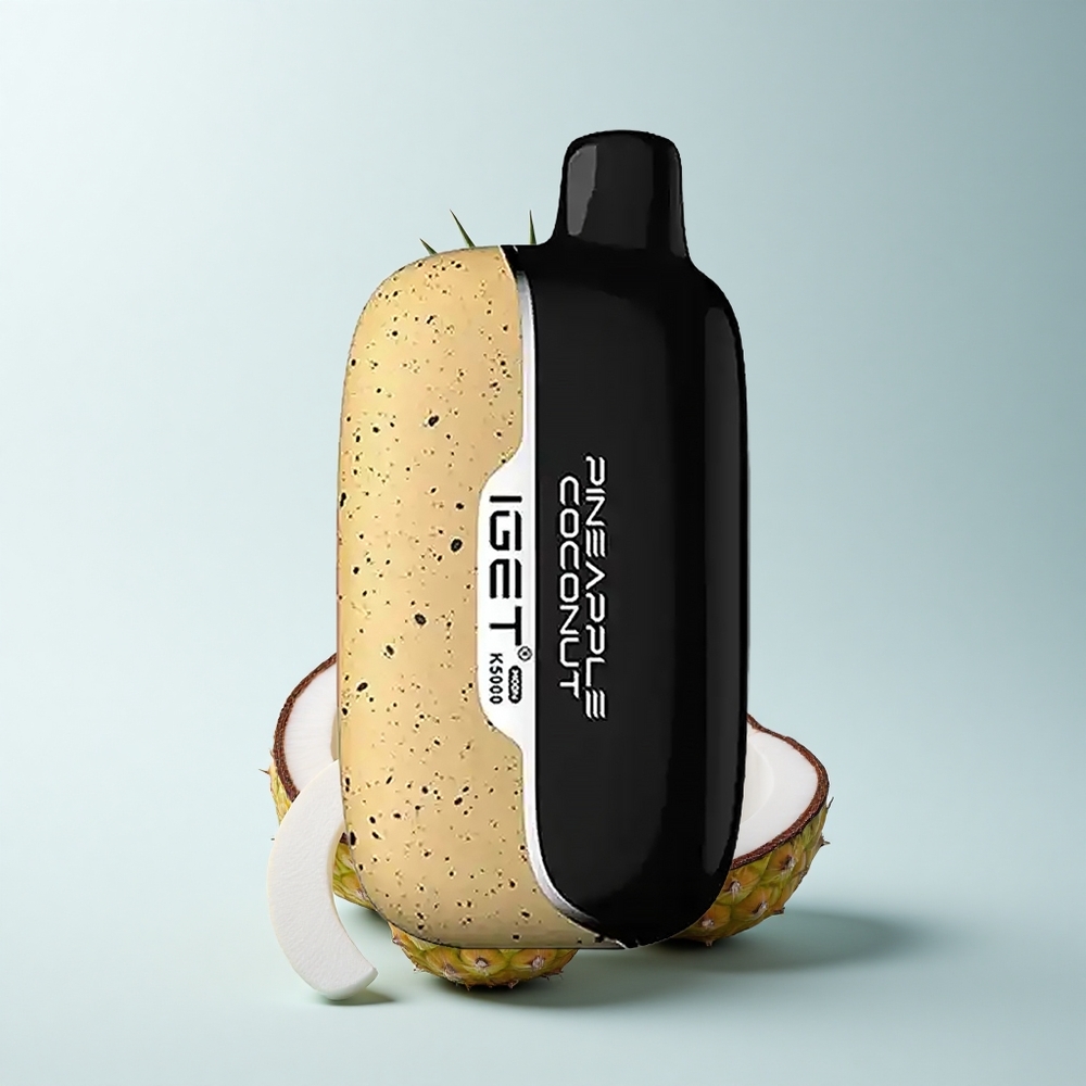 IGET Moon K5000 Puffs Ananas Noix de Coco PC 49.5x25.3x99.4 mm