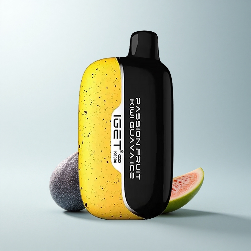 IGET Moon K5000 Puffs Glace Fruit de la Passion Kiwi Goyave PC 1,35 Ohm