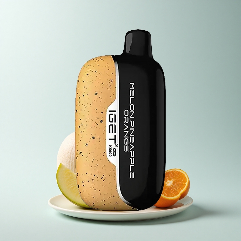 IGET Moon K5000 Puffs Melon Ananas Orange 5000 Puffs PC 1.35 Ohm