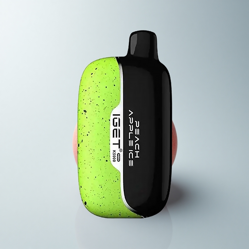 IGET Moon K5000 Puffs Pêche Pomme PC 1.35 Ohm