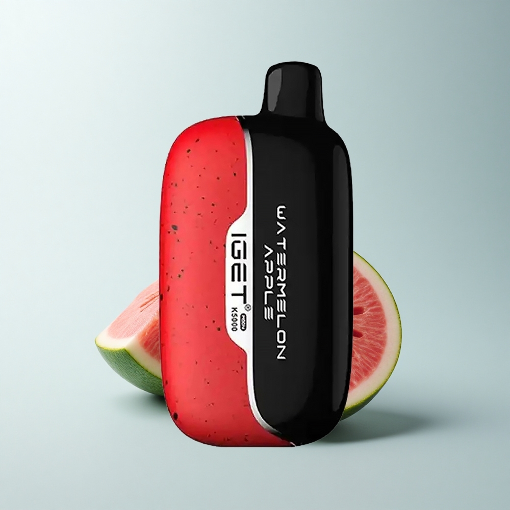 IGET Moon K5000 Puffs Pastèque Pomme PC 1.35 Ohm