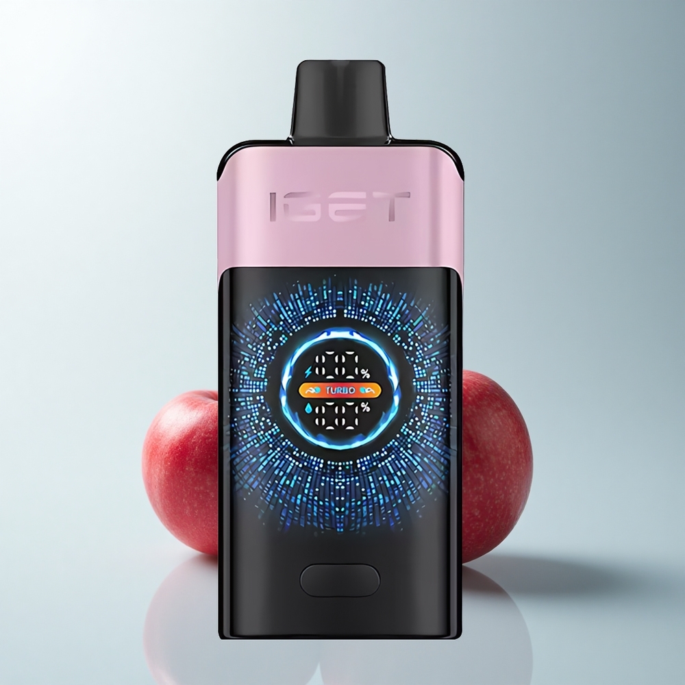 IGET ONE 12000 Puffs Cerise Grenade Écran Courbé 2700 mAh