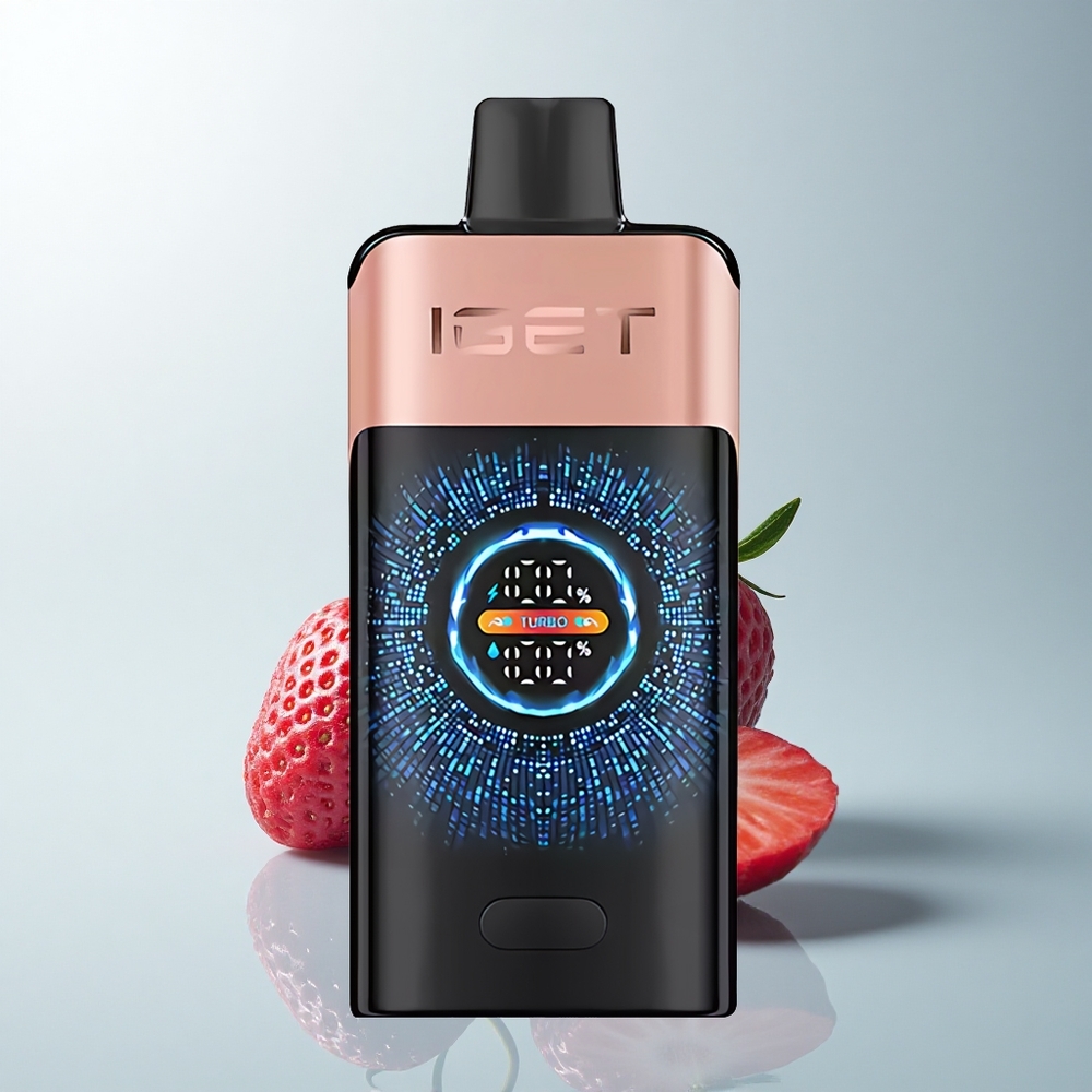 IGET ONE 12000 Puffs Fraise Framboise Dual Mesh Courbe