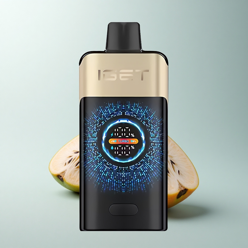IGET ONE 12000 Puffs Monstre Orange Tropical Écran Courbé Double Mesh