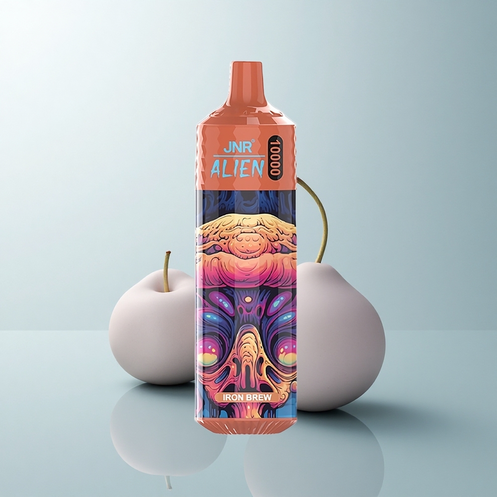 JNR Alien 10000 Puffs Brew de Fer Lumineux avec Charge Rapide et LED RGB