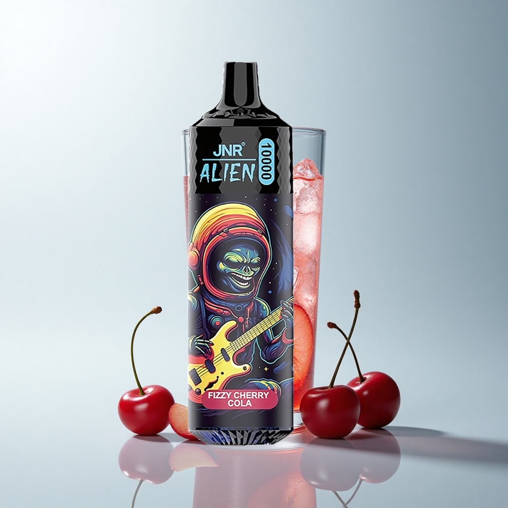 JNR Alien 10000 Puffs Cerise Pétillante Cola Lumière RGB