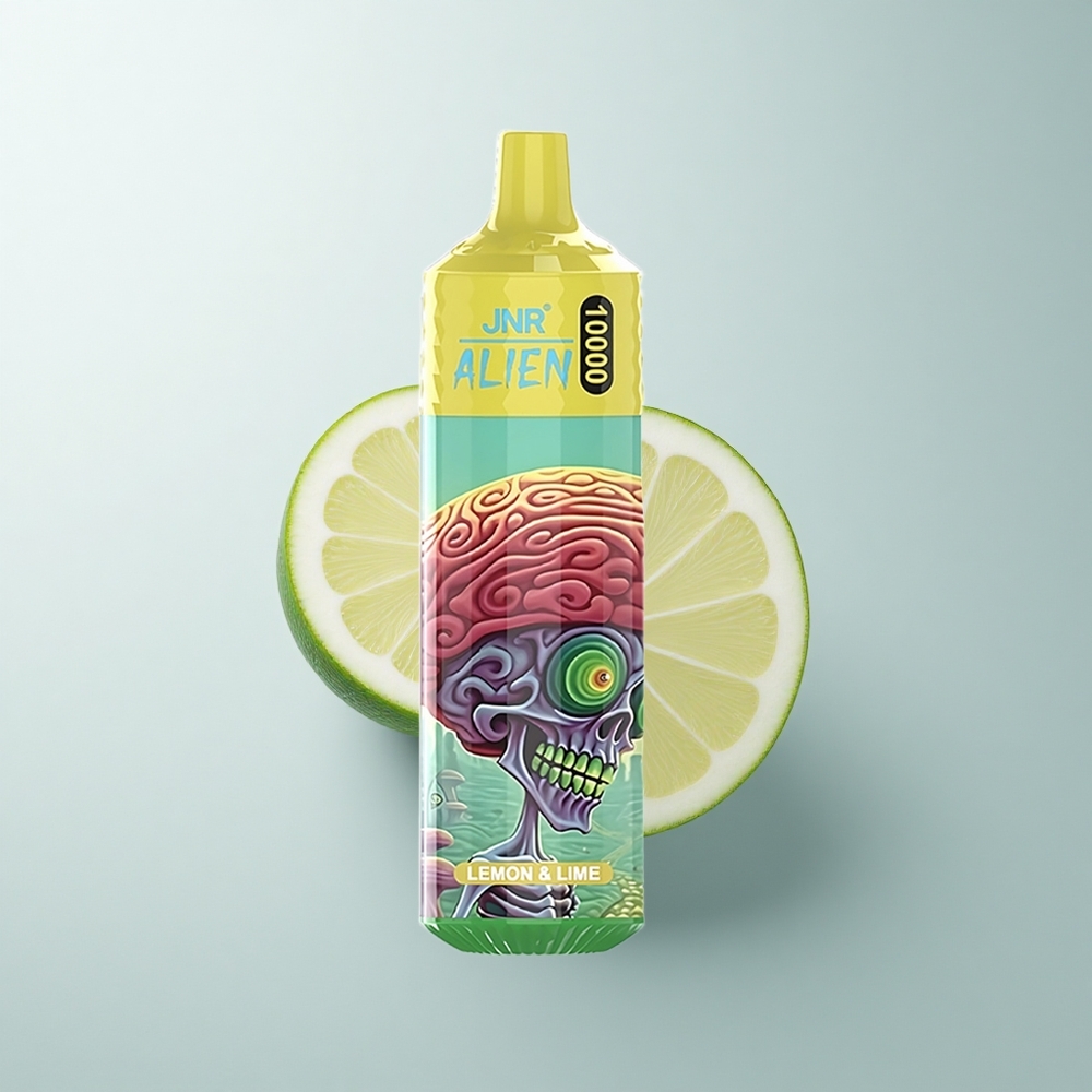 JNR Alien 10000 Puffs Citron & Lime RGB Sport