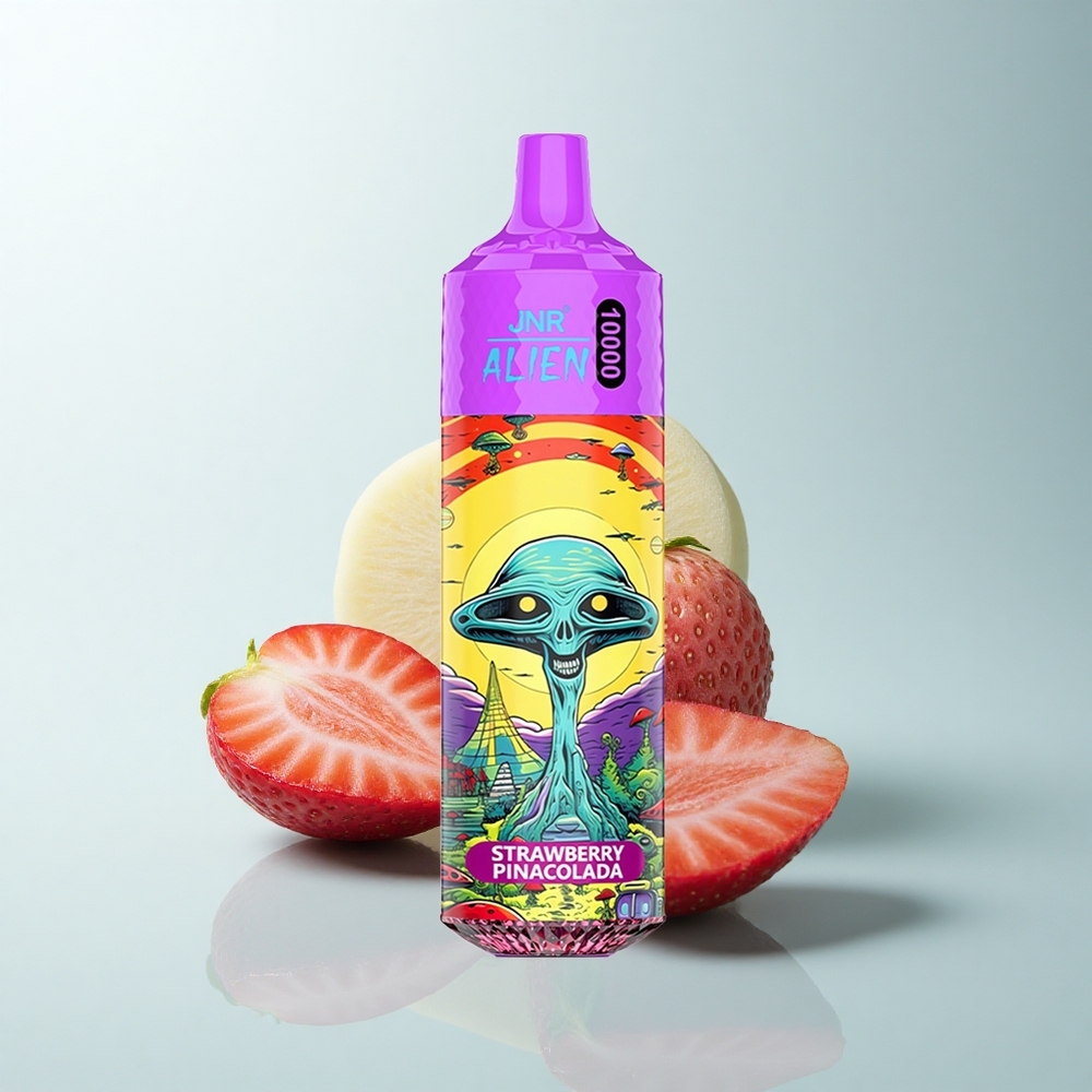 JNR Alien 10000 Puffs Fraise Pina Colada à LED RGB