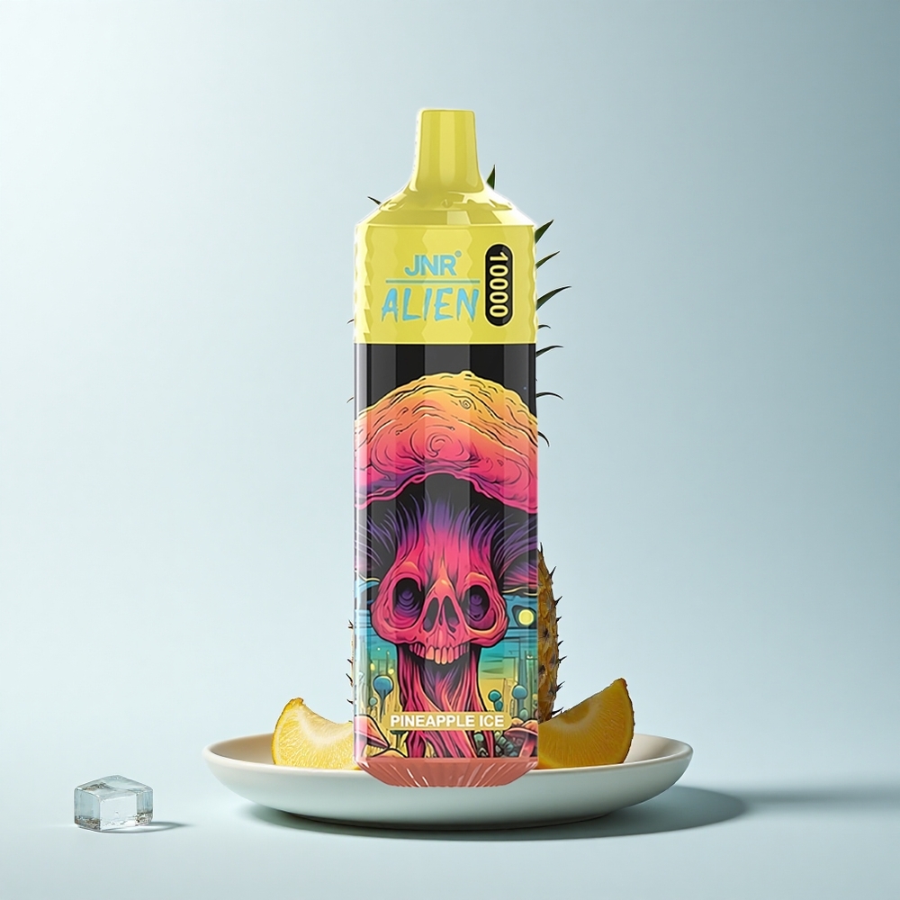 JNR Alien 10000 Puffs Glace Ananas LED Mesh Sport