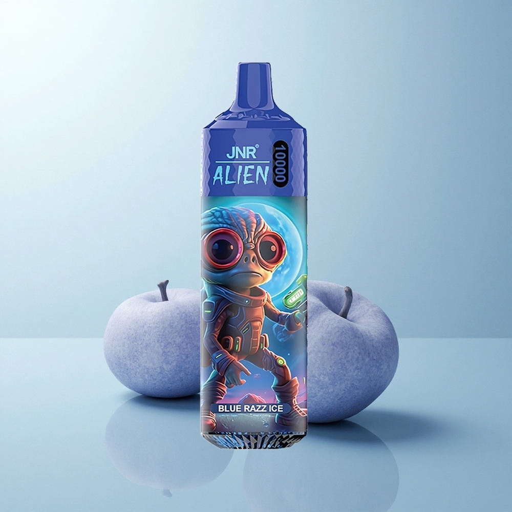 JNR Alien 10000 Puffs Glace Framboise Bleue 850