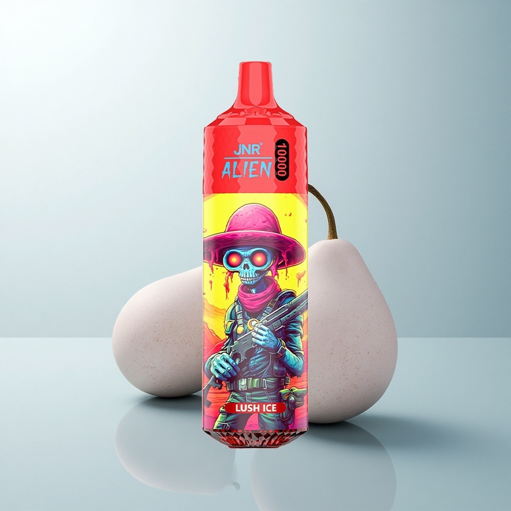 JNR Alien 10000 Puffs Glace Luxueuse Rapide avec LED RGB