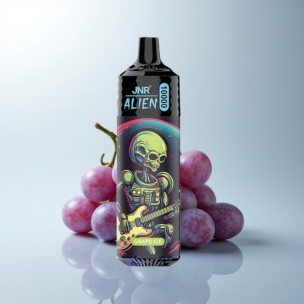 JNR Alien 10000 Puffs Glace de Raisin Sport RGB