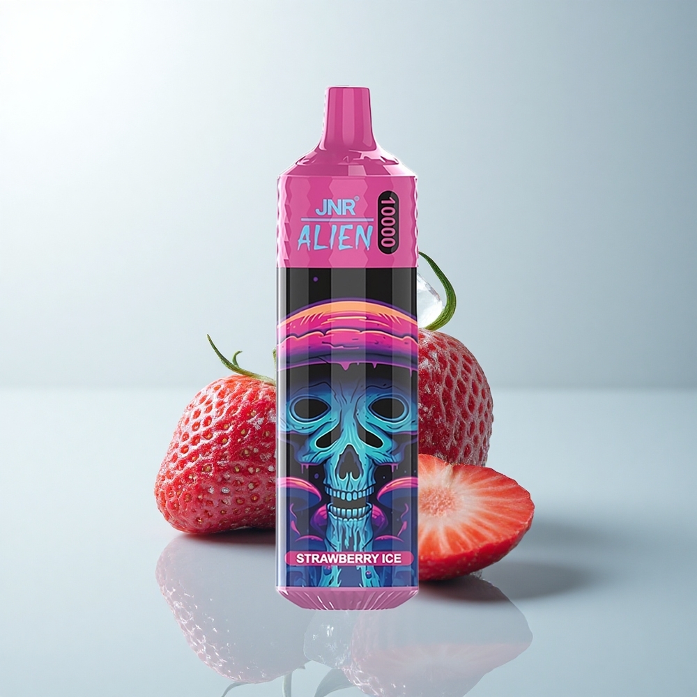 JNR Alien 10000 Puffs Glace à la Fraise LED RGB Sportif