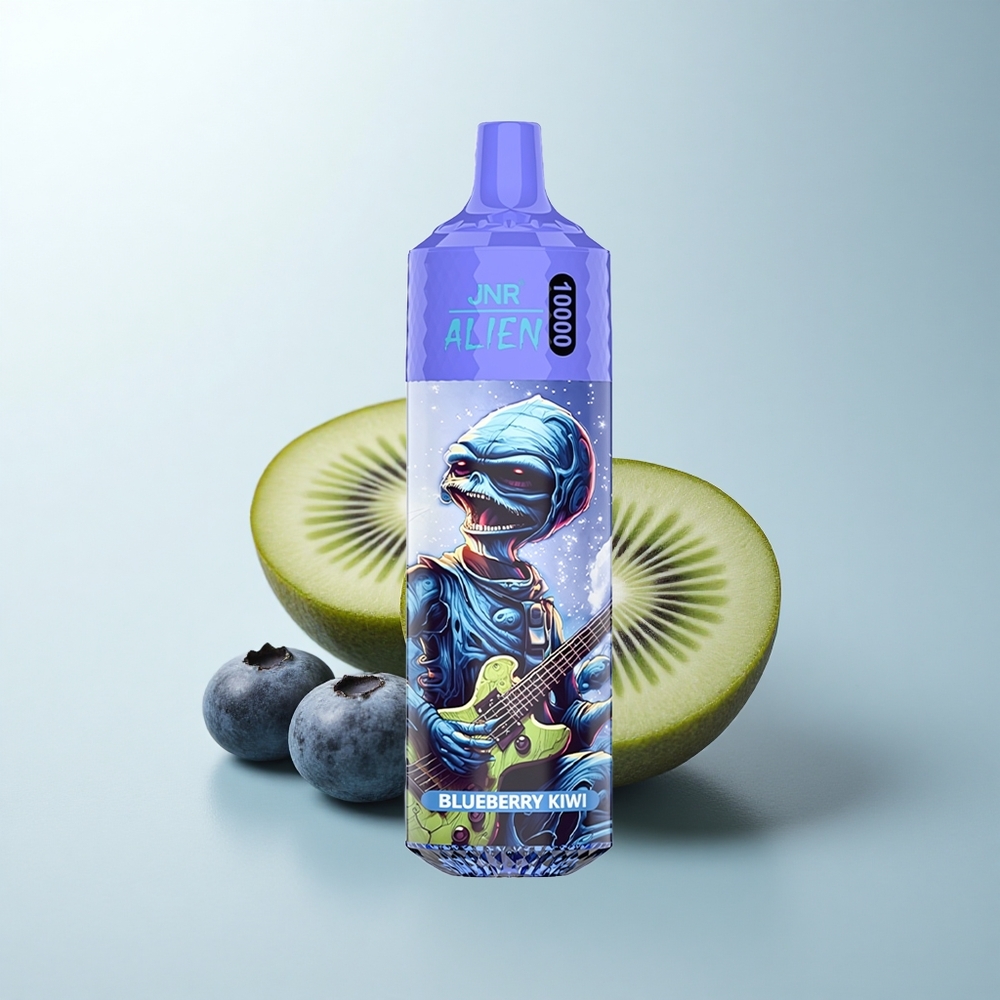 JNR Alien 10000 Puffs Myrtille Kiwi RGB Sportif