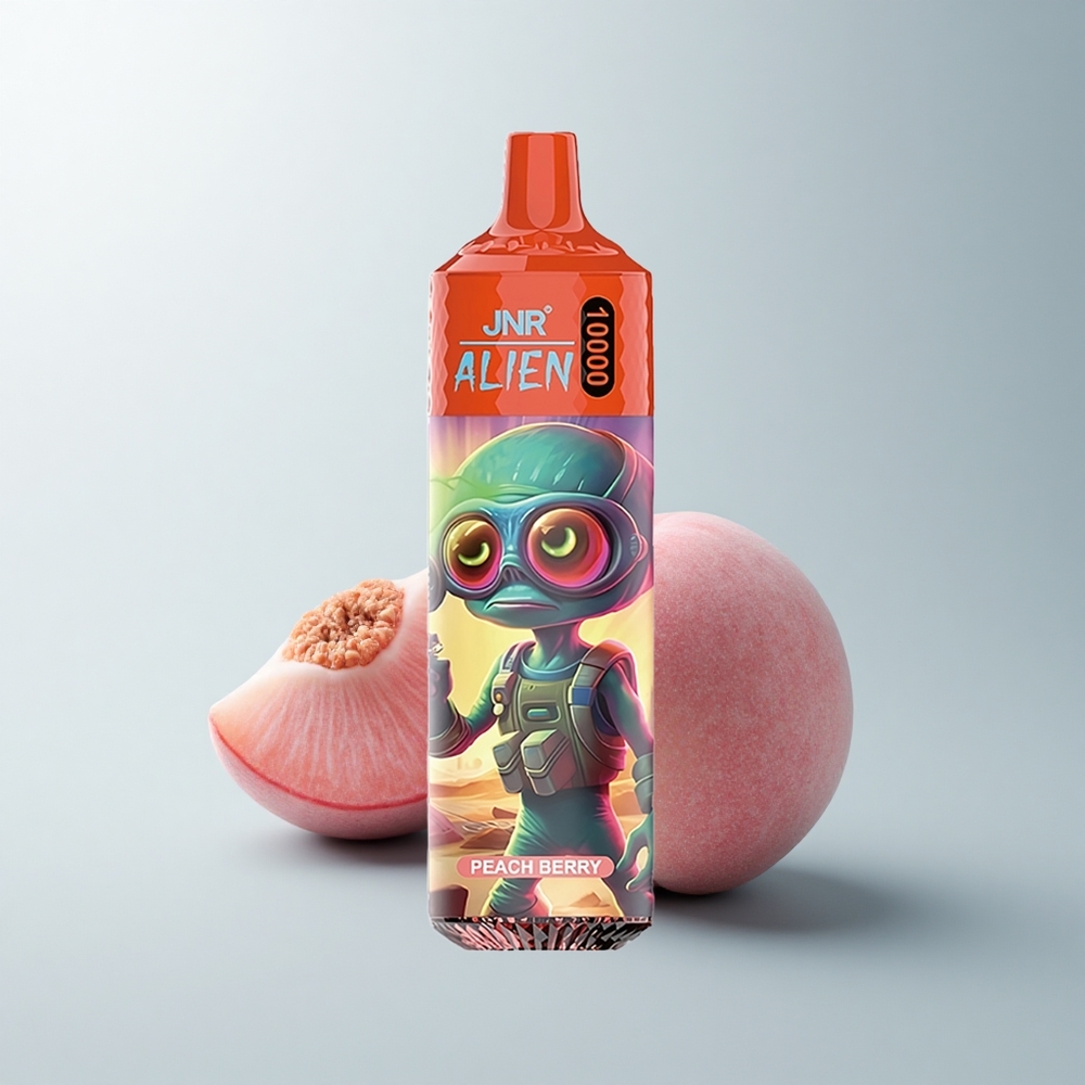 JNR Alien 10000 Puffs Pêche Baie Sport LED